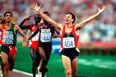 Campeón olímpico atletismo